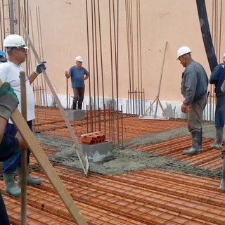 Maison ayant reçu un Traitement pour les fissures.